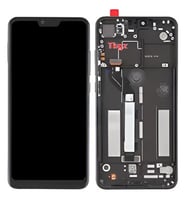 Tkgz - Xiaomi Mİ 8 LİTE Uyumlu Lcd Ekran Dokunmatik -A- Kalite ÇITALI SİYAH