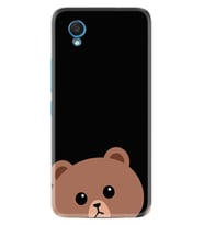 Alcatel 1 2022 Kılıf Resimli Desenli Silikon Platinium Series Hello Bear 1905