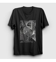 Presmono Unisex Siyah Motoko Ghost In The Shell T-Shirt 512330tt