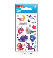Tanex 7x12mm Deniz Hayvanları Tatoo TNX-26362