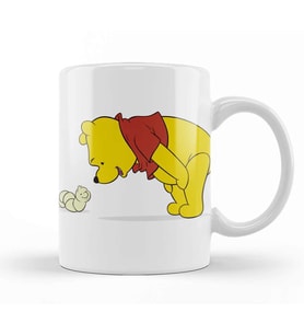 Winnie Pooh   Pooh 2 Kupa Bardak Porselen