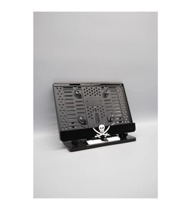 Korsan 3D Kabartmalı Pleksi Motor Plakalık