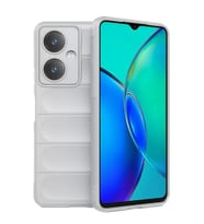 Newface Vivo Y27 Kılıf Optimum Silikon - Krem