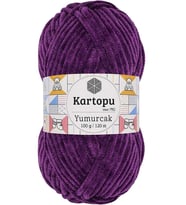 Yumurcak Kadife El Örgü İpi Açık Mor K719