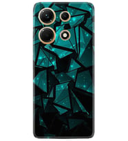 Infınix Note 30 Kılıf Resimli Desenli Baskılı Silikon Green Prizmas 1348