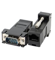 Powermaster VGA Extender RJ45 CAT5/CAT6/CAT7 Uzatıcı Çevirici (2'li Paket)
