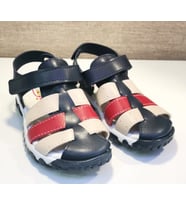 Wendy K-101p Erkek Çocuk Günlük Sandalet (Lacivert-Bej)