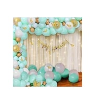 ÇITIPITISTORE MİNT YEŞİLİ RENK DOĞUM GÜNÜ BALON SET