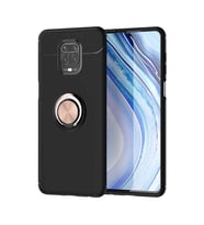 Xiaomi Redmi Note 9 Pro Uyumlu Kılıf Silikon Yüzüklü Yumuşak Zore Ravel Kapak