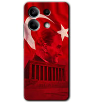 Xiaomi Redmi Note 13 Pro 5G Kılıf HD Desen Baskılı Kılıf - Anıtkabir Atatürk