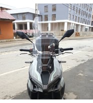 MOTOCAM Mondial Ressivo 250 Ön Cam 2023-2026 Model 75cm Şeffaf Renkli 4mm UZUN