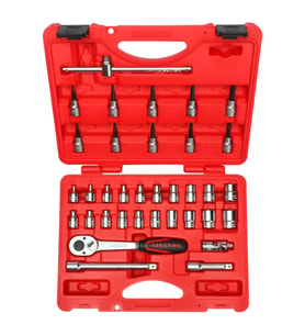 İZELTAŞ 3/8'' ALTI KÖŞE LOKMA ANAHTAR VE LOKMALI ALLEN SET