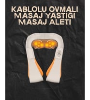 Ovmalı Isıtmalı Elektrikli Masaj Aleti – Boyun, Sırt, Bel, Omuz Ve Bacak İçin Profesyonel Masaj Aleti