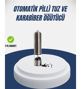 Otomatik Baharat Değirmeni Paslanmaz Gövde Ergonomik Tasarım - Lisinya