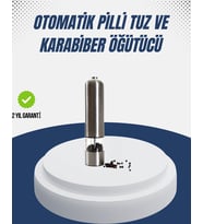 Otomatik Baharat Değirmeni Paslanmaz Gövde Ergonomik Tasarım - Lisinya