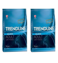 Trendline Somunlu Yetişkin Kedi Maması 1 Kg 2'Li Set