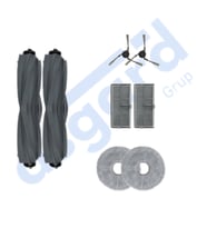 Dreame X40 MASTER-X40 ULTRA-L40 ULTRA UYUMLU 2 Ana Fırça 2 Yan Fırça 2 Filtre 2 Mop
