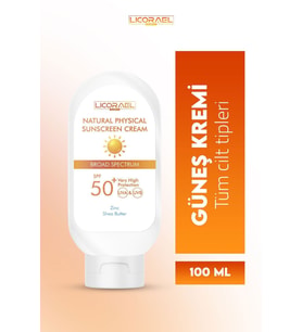 Natural Physıcal Sunscreen Cream Spf50+ 100ml