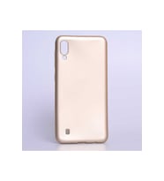 Samsung Galaxy M10 Uyumlu Kılıf Zore Premier Silikon Kapak (Gold)