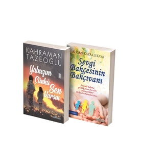 Yalnızım Çünkü Sen Varsın - Sevgi Bahçesinin Bahçıvanı 2 Kitap Set