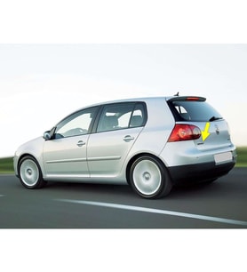 VW Golf 5 2004-2008 Arka Bagaj Kapağı GOLF Model Yazısı 1K6853687