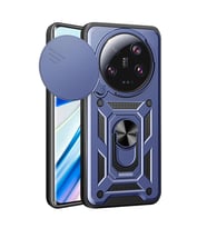 Xiaomi Mi 13 Ultra Uyumlu Kılıf Magnetik Standlı Kamera Korumalı Zore Sürgülü Vega Kapak