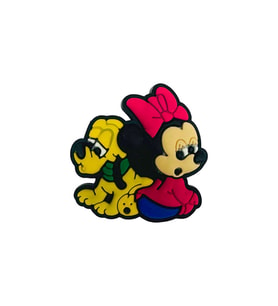 Terlik Süsü-Terlik Tokası Köpekli Bebek Minnie Figürü