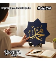 Destina Ahşap Mandala Boyama Seti- Ekonomik Seri- Eko Model 270
