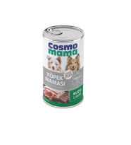 COSMO MAMA YETİŞKİN KUZU ETLI KÖPEK KONSERVE MAMASI 12 ADET X 415 GR