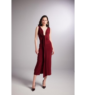 Markano Kate Elbise Bordo