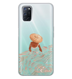 Oppo Skirt Tasarımlı Şeffaf Telefon Kılıfı