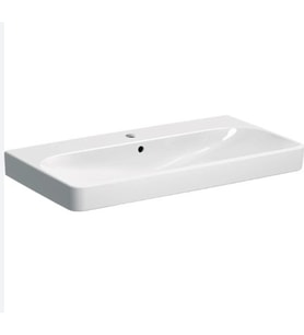 GEBERIT SMYLE SQUARE LAVABO B90 500.251.01.1   90x48 CM