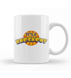 Retro It's A Knockout Kupa Bardak Porselen