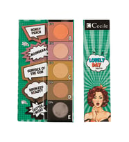 Cecile Eyeshadow Palette EP 04 (Turuncu-Pembe)