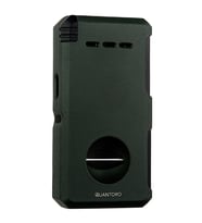 Quantoro Çift Torch Pürmüz V-Cut/Delicili/İğneli Yeşil Metal Puro Çakmağı - TRZ1090
