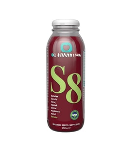 Organik S8 Meyve & Sebze Suyu 250ml
