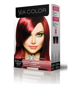 Sea Color Saç Boyası 66/46 Ateş Kızılı