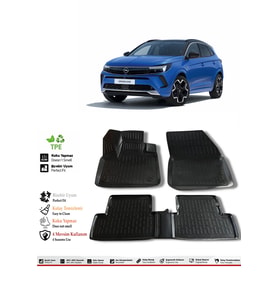 Opel Grandland 2023 Model 4D Havuzlu Paspas