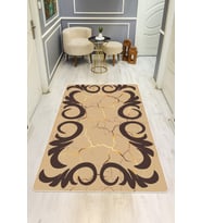Modern Desenli Dijital Baskı Kaymaz Taban Halı H0181