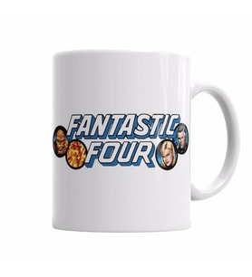Fantastic Four   Kupa Bardak Porselen