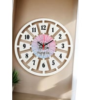 Canım Annem Duvar Saati 40cm 003 (Beyaz)
