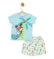 Mickey Mouse Lisanslı Şortlu Takım 17251