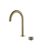 NEWARC STEP 2 DELİKLİ ÇANAK TİPİ LAVABO BATARYASI ALTIN