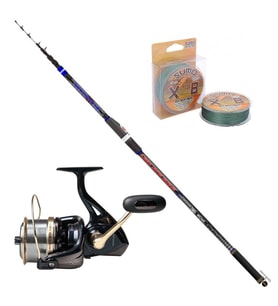 Remixon Venom 8000 - Ryobi Shiro 400cm Surf Olta Seti (Renksiz)