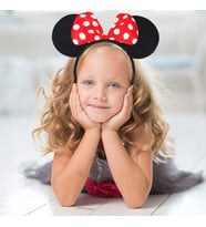 Minnie Mouse Taç Fare Tacı Kafa Bandı (5343)