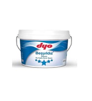 DYO BEŞYILDIZ SİLİKONLU DIŞ CEPHE BOYASI BEYAZ 2,5LT