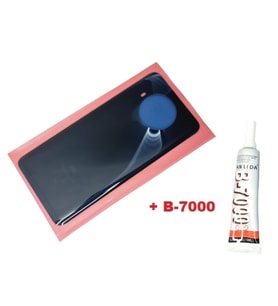 Tkgz Xiaomi Mi 10T LİTE Arka Pil Batarya Kapağı (CAM+B-7000) SİYAH