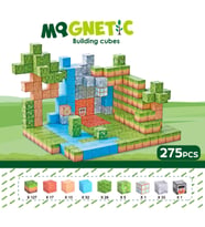 Manyetik Minecraft Tarzı 275 Parça Mıknatıslı Yapı Blok Seti