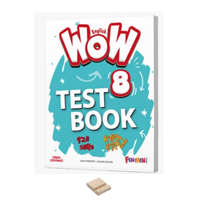 LGS 8. Sınıf Wow Test Book ve Telefon Standı