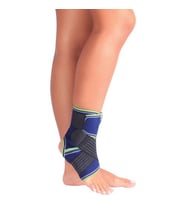 Bandajlı Ayak Bilekliği Hb 5003 XL-XXL (Siyah)